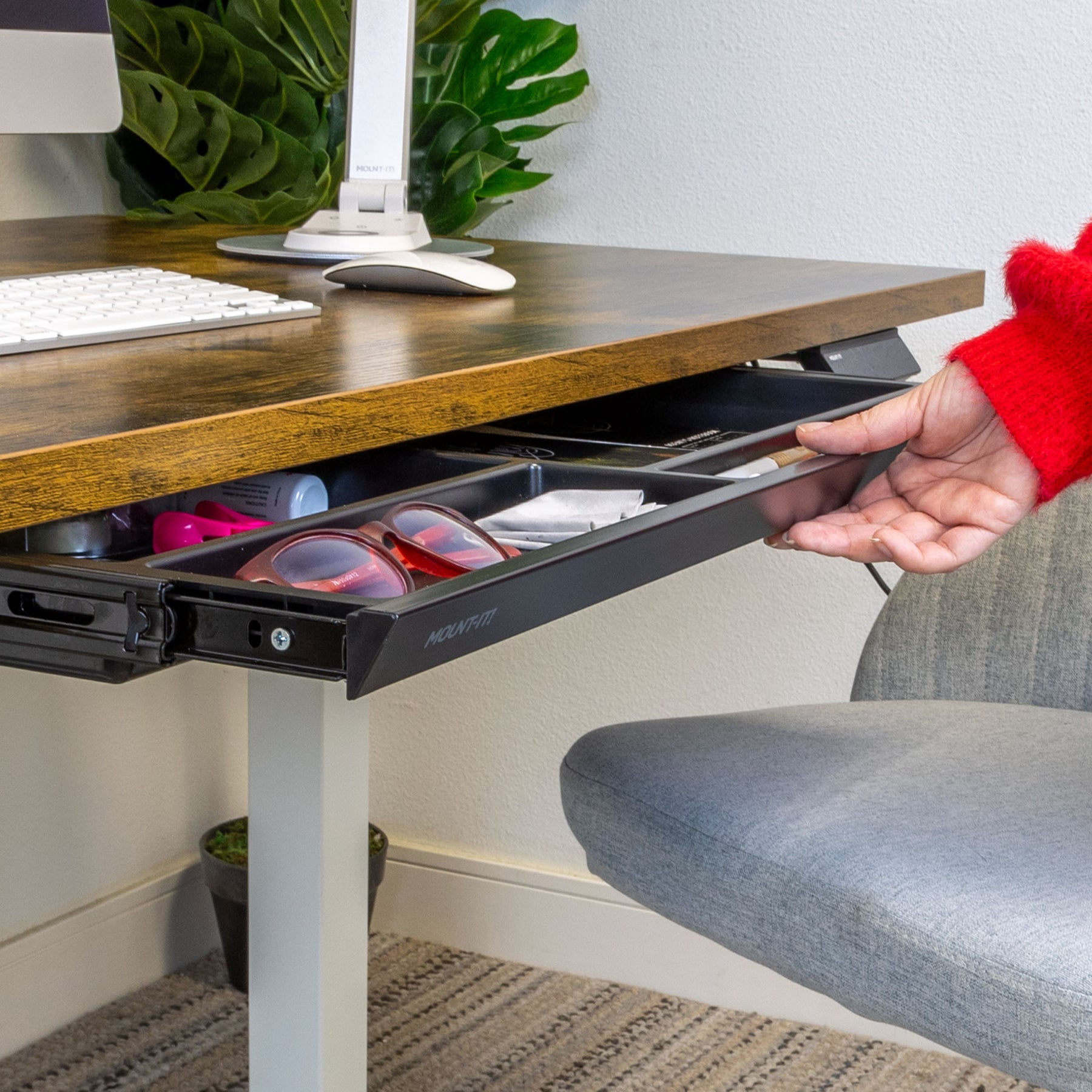 Mount-It! Under Desk Drawer - Deep