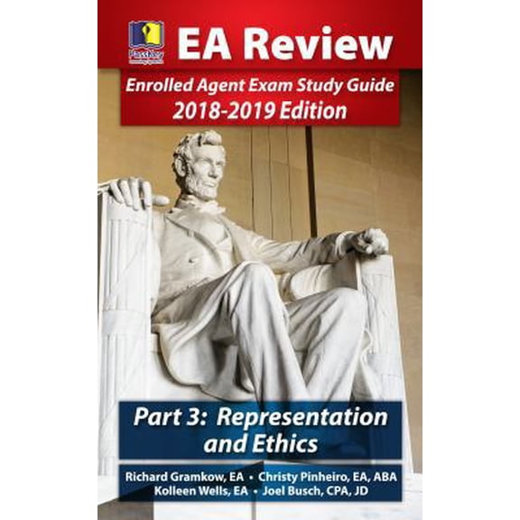 Pre-Owned Passkey Learning Systems EA Review Part 3, Representation and Ethics : Enrolled Agent Exam Study Guide 2018-2019 Edition (Hardcover)