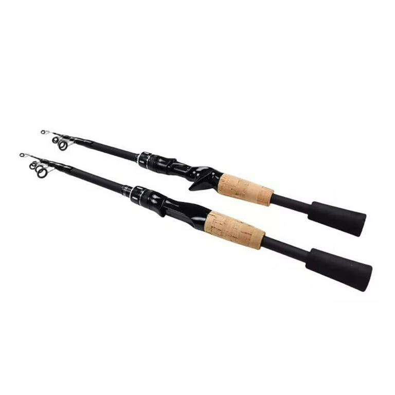bass lure fishing rods Beisidaer 1.5M-2.4M For Trout And Bass Fishing Telescopic Carbon Lure  Fishing Rod