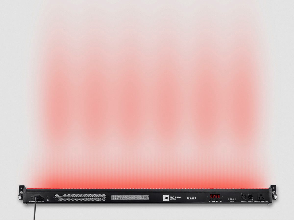 Monoprice LED Light Bar - 3 Color With Strobe effect and More Programable Features - Stage Right Series