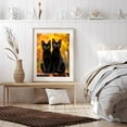 thumbnail image 6 of Diamond Art Kit for Adults, Autumn Black Cats Golden Eyes Diamond Painting for Adults Beginners, DIY Diamond Art Painting Kits, 5D Diamond Painting Crafts for Home Decor 12x16 Frameless, 6 of 7