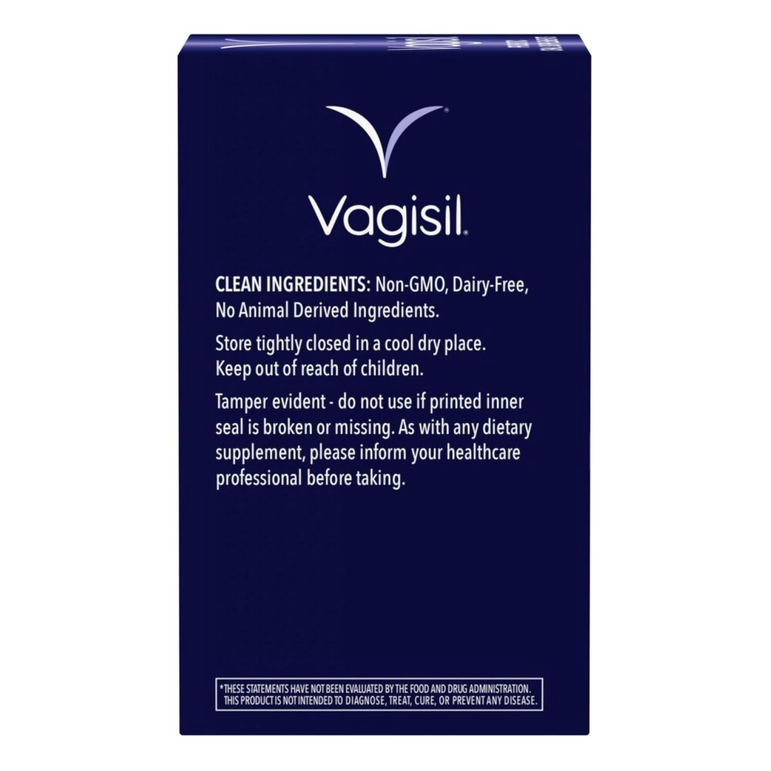 Vagisil Menopause Support Probiotic Oral Supplements, 30 Count
