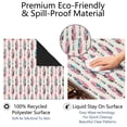 thumbnail image 2 of Traditional Boho Pattern Anti-Skid Rubber Table Topper 31.5x31.5 Inch Mahjong Playing Mat with Quiet Surface for Card Games Board Games and Game Nights, 2 of 5