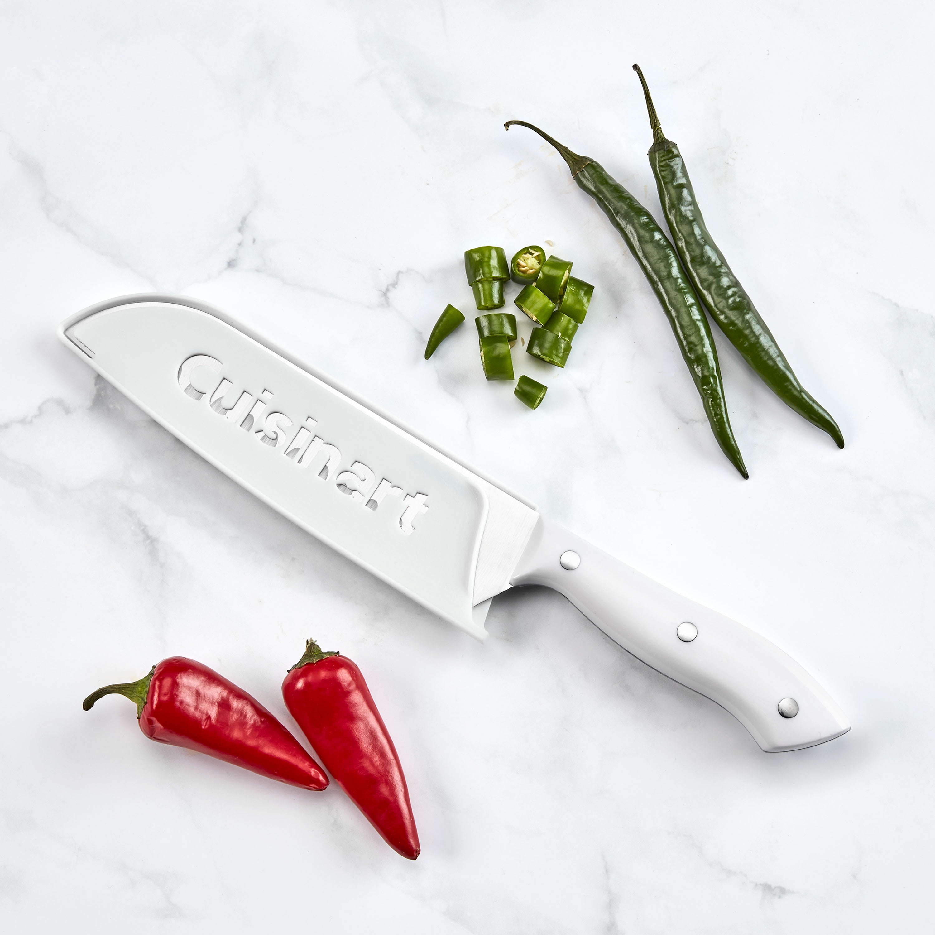 Cuisinart Classic Triple Rivet Stainless Steel 7” Santoku Knife
