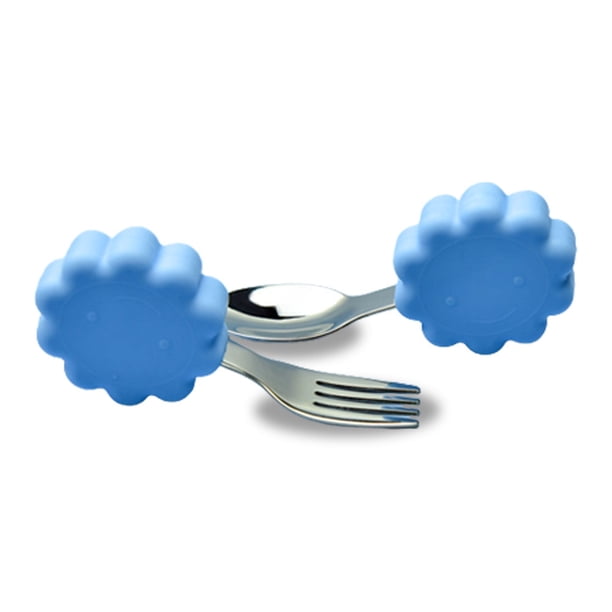 Bebé aprendiendo a comer spork de entrenamiento-Spork de comida auxiliar de silicona para niños Zhivalor BST3021113-4