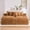 Brown, variant on GNIXUU 79.5" Oversized Boneless Double Chaise Lounge Sofa, Indoor Modern Corduroy Upholstered Sectional Cloud Couch Loveseat Sleeper Bed, Comfy Floor Chair for Living Room Apartment Office,Gary