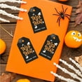 thumbnail image 3 of Koyal Wholesale 100-Pk Black Trick or Treat Halloween Gift Tags With String, Favor Tags Halloween Decorations, 3 of 5