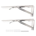 thumbnail image 2 of Folding Bench Table Wall Shelf, High Load Bearing Stainless Steel Space Saving Wall Mount Table Support Bracket Stable Support  for RV Motorhome, 2 of 7