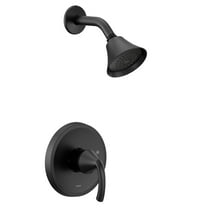 Moen UT2742EPBL Glyde M-Core 2-Series Eco Performance 1-Handle Shower Trim Kit in Matte Black