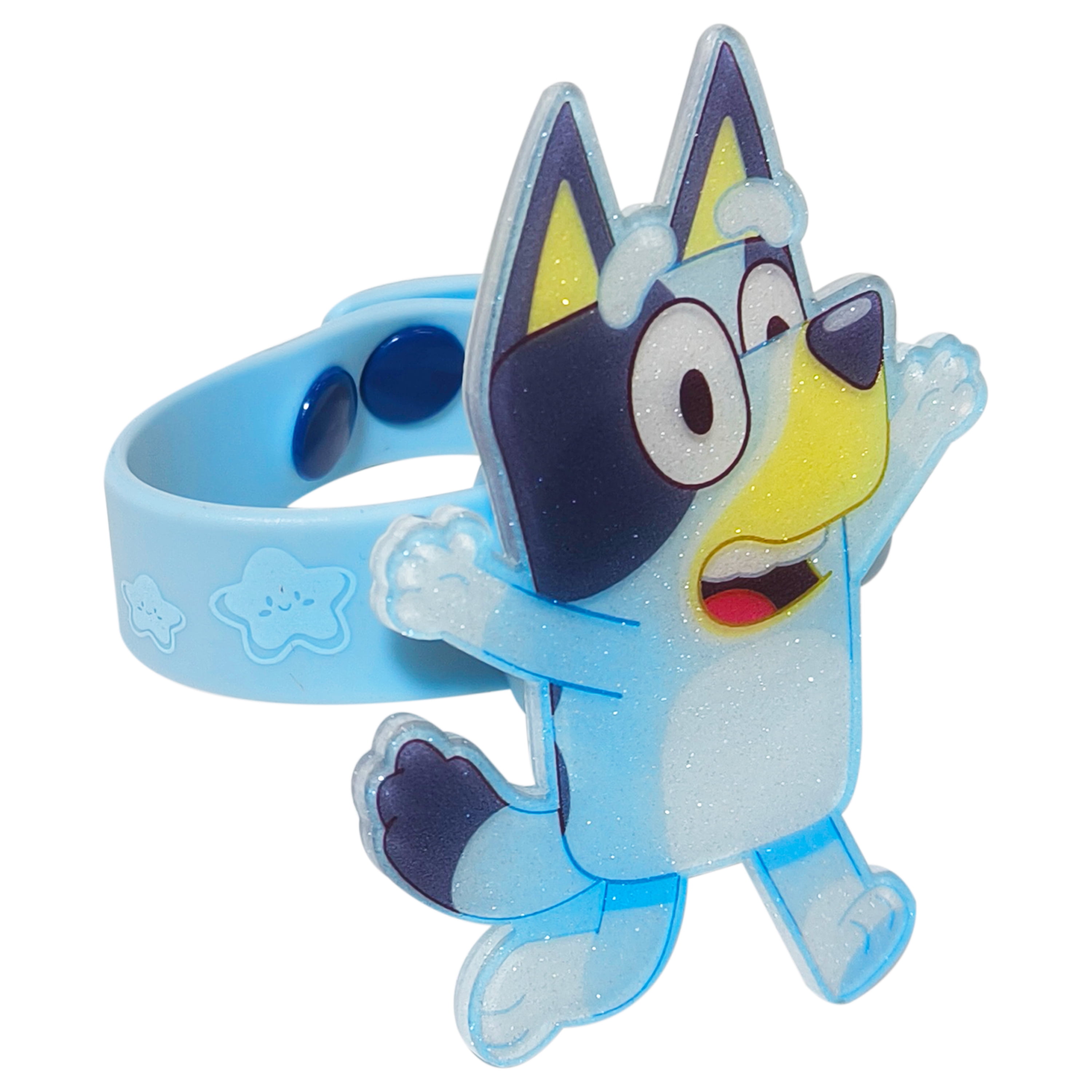 Bluey Light-Up Bracelet with Snap Closure