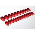 thumbnail image 2 of 24pcs Stiletto False Nails Almond Fake Nails Acrylic Long Tips 12 Sizes with Glue (Matte Metallic Red), 2 of 7