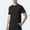 🔥 Black, variant on Dianli Men's Athletic Short Sleeve Shirt 95% Polyester 5% Spandex Breathable Moisture Wicking Quick Dry Round Neck Tee for Workout Gym Sports Casual Wear