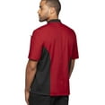 thumbnail image 3 of UA CHEF Men's Chef Coat with Mesh Side Panels (Red/Black, 3X), 3 of 4