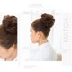 thumbnail image 5 of Moño Postizo Ondulado con Ligas, Estilo Donut para Peinados Elegantes, Cabello Sintético Resistente al Calor, Ideal para Bodas, Fiestas o Eventos Especiales, Fácil de Colocar y de Aspecto Natural., 5 of 6