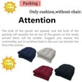 thumbnail image 4 of Namzi 4 Pack Outdoor Cushions, Patio Chair Cushions Outdoor Furniture Cushions for Garden, Balcony & Outdoor Dining Chairs Cushions,Dark Grey, 4 of 4