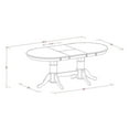 thumbnail image 5 of Atlin Designs 5-piece Wood Dining Room Set in Oak, 5 of 6
