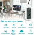 Security Camera Wireless Outdoor,with Rechargeable Battery Powered WiFi