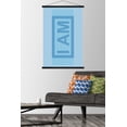 thumbnail image 2 of I Am - Text Wall Poster with Wooden Magnetic Frame, 22.375" x 34", 2 of 3