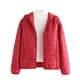 thumbnail image 2 of Chaquetas y prendas de vestir exteriores informales con capucha y manga larga para mujer, modernas, cómodas e informales, con bolsillo suelto, camiseta de manga larga, chaqueta con capucha y cremaller, 2 of 3