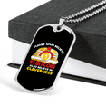 thumbnail image 3 of Intelligent Bitcoin Crypto Collier en Acier Inoxydable Ou 18k or Chien Tag 24" Chaîne, 3 of 8