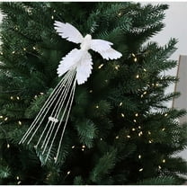 xaoyunyn Elegant Hummingbird Christmas Tree Ornament Lightweight Feathered Decoration with Built In Metal Clip for Easy Placement on Trees Wreaths and More