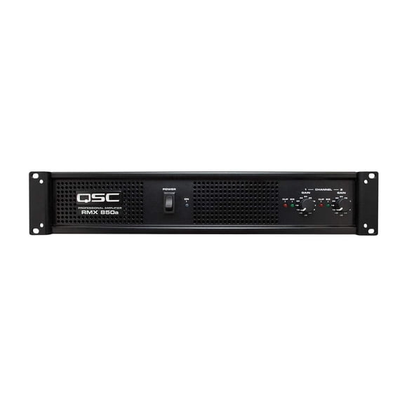 QSC RMX850a 300 Watt Two Channel Power Amplifier