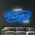 thumbnail image 5 of Handmadetneonsign Happy Father's Day Wall Art, Father's Day Party Wall Decor, Father Day Wall Decor, 5 of 5