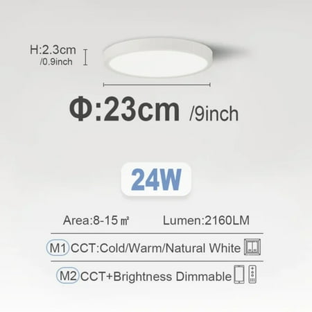 

DJNIRUI Modern chic and ultrathin smart ceiling lamp - Luxurious and sophisticated elegant lighting fixture for bedroom living room kitchen and hallway - Elegant lustre lights for ch