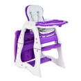 thumbnail image 1 of Costway 3 in 1 Baby High Chair Convertible Play Table Seat Booster Toddler Feeding Tray, 1 of 10