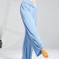 thumbnail image 7 of Edvintorg Women's Casual Elastic High Waisted Wide Leg Pants Loose Workout Out Modert Casual Trousers Yoga Gym Pants, 7 of 7
