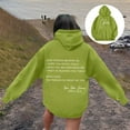 thumbnail image 2 of WENWU Womens Sweatshirt Hoodies Long Sleeve Hoodie Pullover Sweatshirts Unisex Hoodie Green Sweatshirts for Women Winter Outfits for Women 2025 Preppy Clothes, 2 of 7