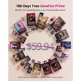 thumbnail image 4 of Ikarao Karaoke Machine, 140W Portable System with Lyrics Screen, 2 Wireless Mics, Autotune & EQ, TV Connect, Perfect for Home, Party, Travel, 4 of 12