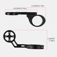 Universally Bike Computer Mount Stand Base Set Lightweight Alloy Simple ...