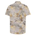 thumbnail image 5 of AHTJRT Stylish Men's Camouflage Print Button Down Short Sleeve Shirt Khaki 2XL, 5 of 5