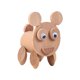 thumbnail image 3 of Juguete de madera para niños, figuras de animales pequeños hechos a mano, rompecabezas de madera 3D para preescolar. Panda, 3 of 9