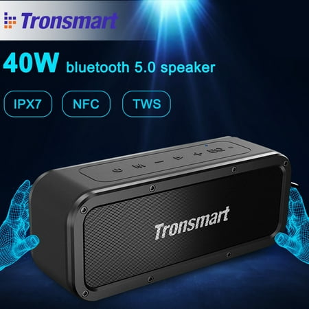 Tronsmart 40W True Wiress Speaker Portable NFC HIFI Speaker 3D Stereo Sound