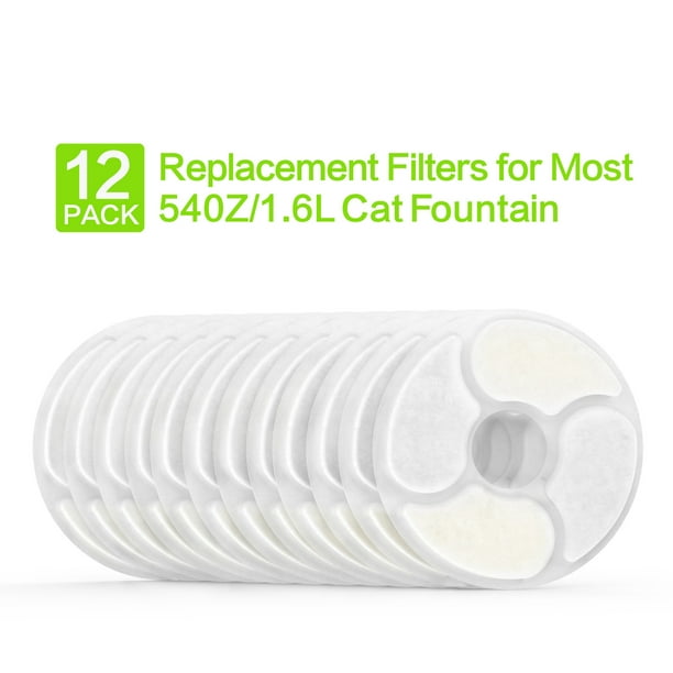 12piece filter element, pet water dispenser filter element, water