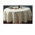 thumbnail image 3 of Tablecloth Rectangle Fabric Washable Cloth Tablecloth Farmhouse Burlap Table Cover for Kitchen Dinning Outdoor Parties Birthday Decoration, 3 of 4