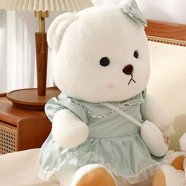 Mochila de peluche de 46 cm bonita almohada de oso Lina pareja de ositos de amor regalo de cumpleanos para nina decoracion de habitacion kawaii Bodega Aurrera en linea