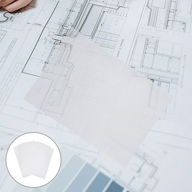 GARVALON Translucent Tracing Paper A4 White for Printing Drawing and Album Making Use
