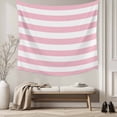 thumbnail image 5 of Pink Stripe, Tapestry for Bedroom Wall Hanging Tapestry, Abstract Geometric Ceiling Backdrop Tapestries Poster Blanket Wall Decor for Teens Room Living Room Dorm 39" x 59", 5 of 8