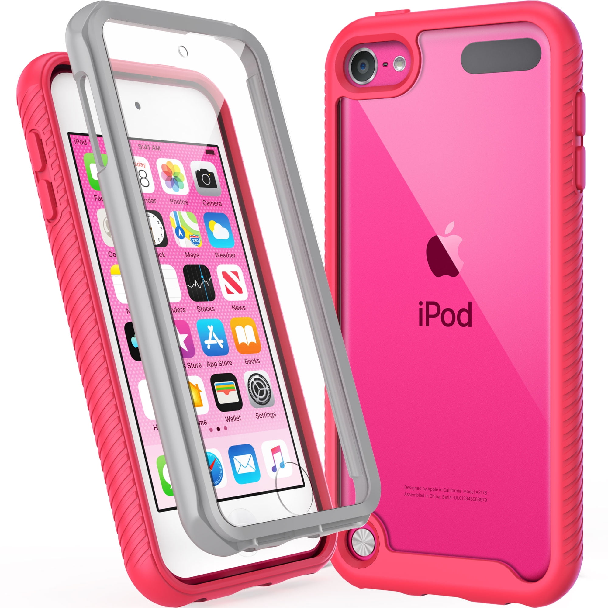 with Precise Cutouts & Raised Edges Slim Clear Soft TPU Case for iPod Touch 7th Gen/6th Gen Crystal Clear ESR Essential Zero Case for iPod Touch 7/iPod Touch 6 