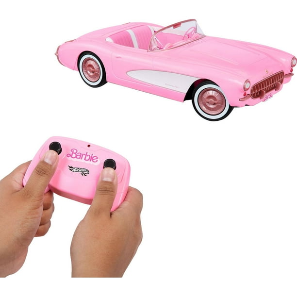 Hot Wweels　BARBIE　THE MOVIE　バービー　コルベット Hot Wheels RC Barbie Corvette, Remote Control Corvette from