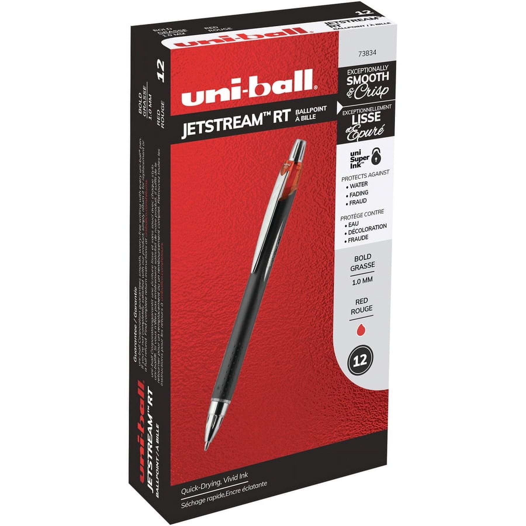 Uni-Ball Jetstream RT Bold Tip Ballpoint Pens