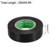 thumbnail image 2 of Uxcell 18mm Width 20M Long 0.1mm Thick Insulating Tape Black 2 Count, 2 of 5