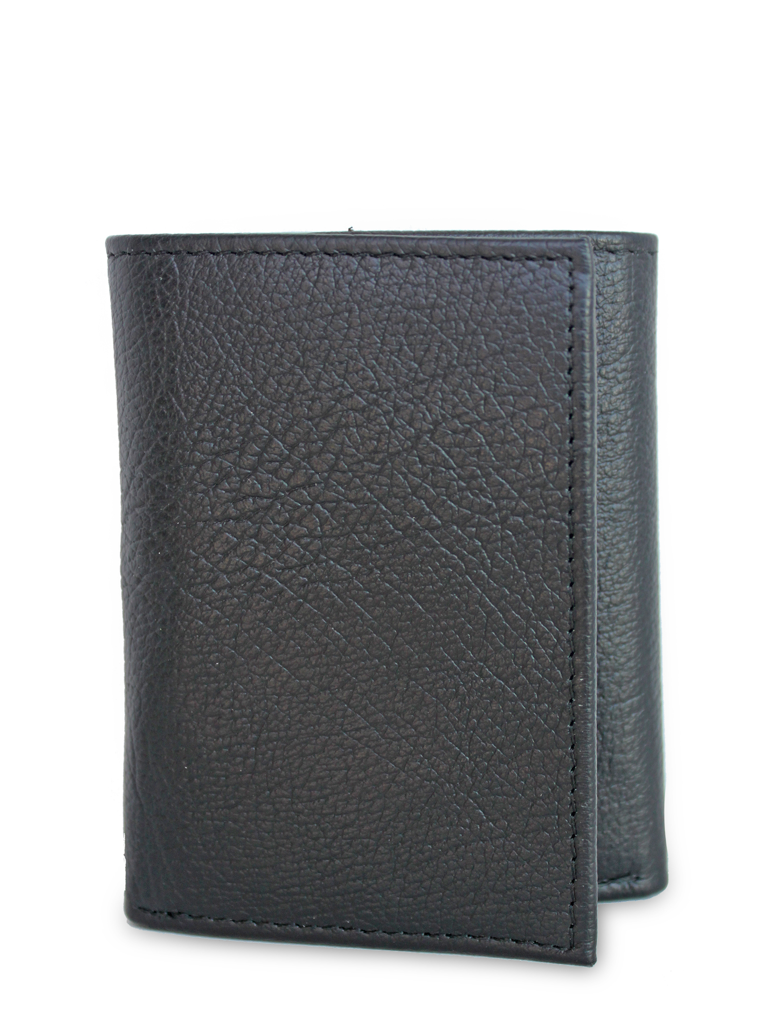 George Men's American Bison Leather Trifold Wallet photo 1