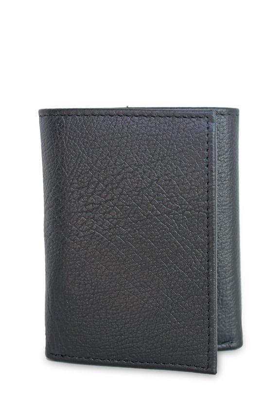 RFID Protected Men's Trifold Wallet, Black