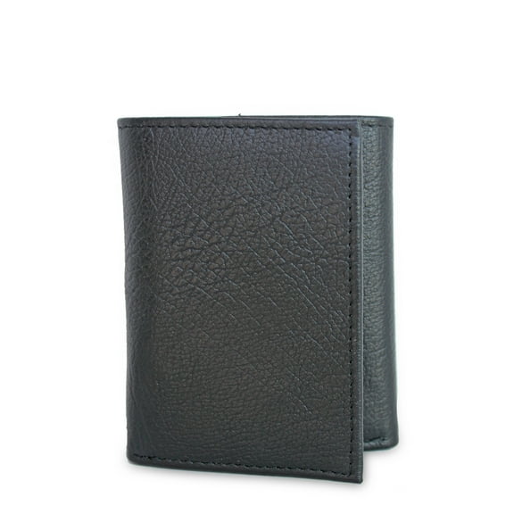 George RFID Protected Men's Trifold Wallet, Black