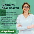 thumbnail image 3 of XyloBurst Gum | Xylitol Chewing Gum | Sugar Free, Gluten Free, Keto Friendly | Aspartame Free Gum For Oral Health | Spearmint | 12 Pieces, Pack of 12, 3 of 8