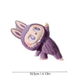 thumbnail image 4 of Muñeca de peluche de macarrón de Labubu de Pop Mart - Modelo oculto Muñeca de peluche adorable, regalo de juguete, muñeca de trapo - Envío aleatorio, 4 of 9